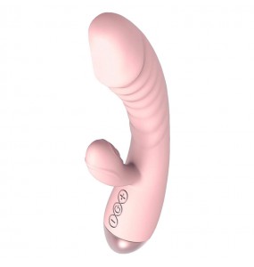 Exclusive Angel - Thrusting G-spot Vibrator (Chargeable - Pink)